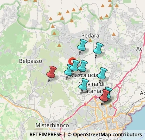 Mappa Via S. Spera, 95030 Mascalucia CT, Italia (3.2)