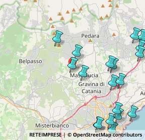 Mappa Via S. Spera, 95030 Mascalucia CT, Italia (6.26632)