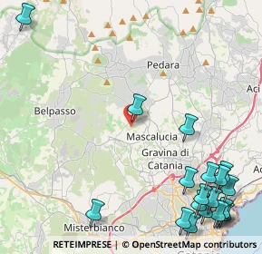 Mappa Via S. Spera, 95030 Mascalucia CT, Italia (7.28579)