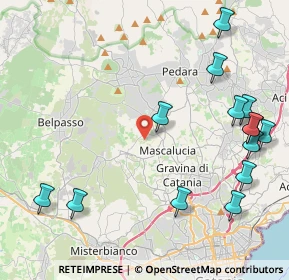 Mappa Via S. Spera, 95030 Mascalucia CT, Italia (6.005)