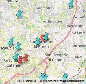 Mappa Piazza Manganelli, 95037 San Giovanni La Punta CT, Italia (3.05429)