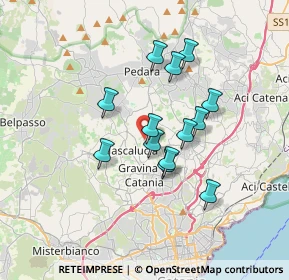 Mappa Via Ragusa, 95030 Tremestieri etneo CT, Italia (3.11615)