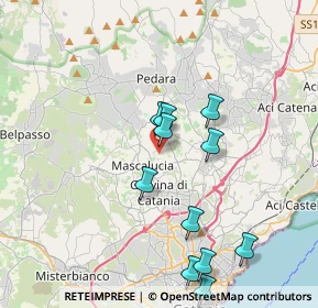 Mappa Via Ragusa, 95030 Tremestieri etneo CT, Italia (4.30818)