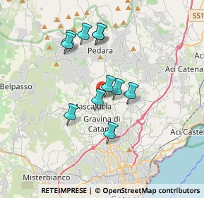 Mappa Via Ragusa, 95030 Tremestieri etneo CT, Italia (3.31182)