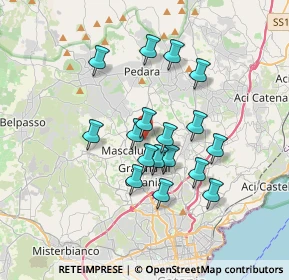 Mappa Via Ragusa, 95030 Tremestieri etneo CT, Italia (3.28529)