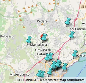 Mappa Via Ragusa, 95030 Tremestieri etneo CT, Italia (5.6525)