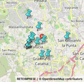 Mappa Via Ragusa, 95030 Tremestieri etneo CT, Italia (1.59462)