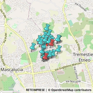 Mappa Via Ragusa, 95030 Tremestieri etneo CT, Italia (0.25652)