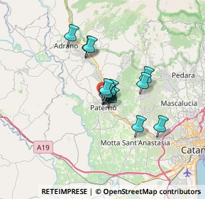 Mappa Via Alcide de Gasperi, 95047 Paternò CT, Italia (4.74929)