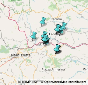 Mappa Bivio Misericordia, 94100 Enna EN, Italia (8.2925)