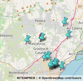 Mappa Via Messina, 95030 Tremestieri Etneo CT, Italia (5.1575)