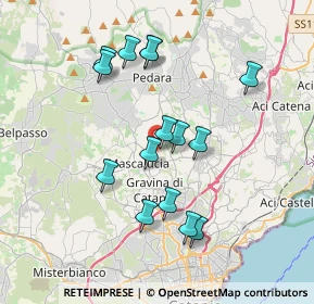 Mappa Via Messina, 95030 Tremestieri Etneo CT, Italia (3.87467)