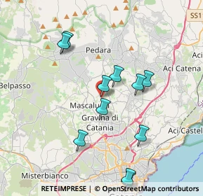 Mappa Via Messina, 95030 Tremestieri Etneo CT, Italia (4.28727)