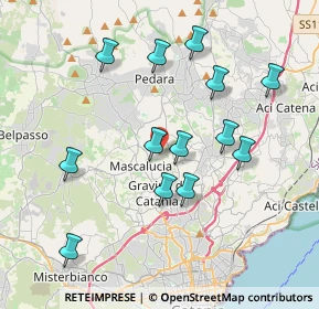 Mappa Via Messina, 95030 Tremestieri Etneo CT, Italia (4.24615)