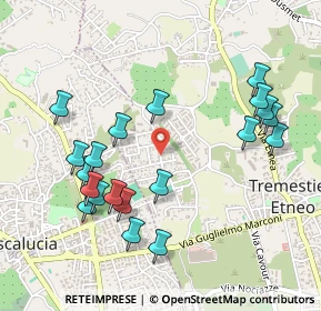 Mappa Via Messina, 95030 Tremestieri Etneo CT, Italia (0.5985)