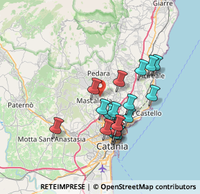 Mappa Via Messina, 95030 Tremestieri Etneo CT, Italia (7.00667)