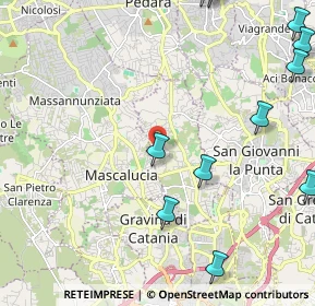 Mappa Via Messina, 95030 Tremestieri Etneo CT, Italia (3.4775)