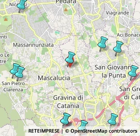 Mappa Via Messina, 95030 Tremestieri Etneo CT, Italia (3.38091)