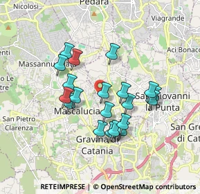 Mappa Via Messina, 95030 Tremestieri Etneo CT, Italia (1.7)