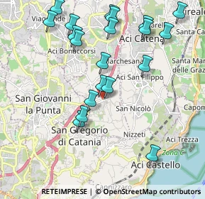 Mappa 95028 Valverde CT, Italia (2.465)