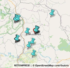 Mappa Via Principe di Scalea, 93014 Mussomeli CL, Italia (7.704)