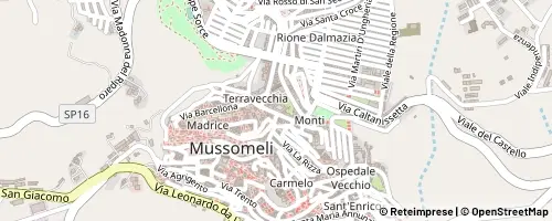 Mappa Mussomeli