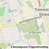 Térkép Tremestieri Etneo
