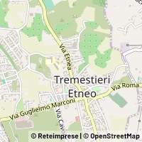 Hartă Tremestieri Etneo