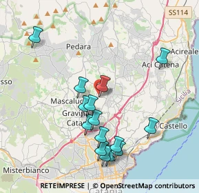 Mappa Via Lecce, 95037 San Giovanni La Punta CT, Italia (4.41867)