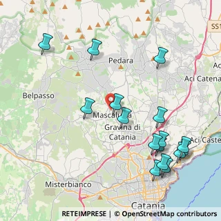 Mappa Via Albert Bruce Sabin, 95030 Mascalucia CT, Italia (5.505)