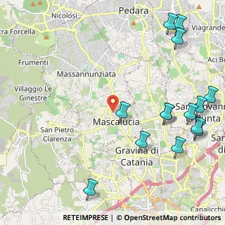 Mappa Via Albert Bruce Sabin, 95030 Mascalucia CT, Italia (3.21857)
