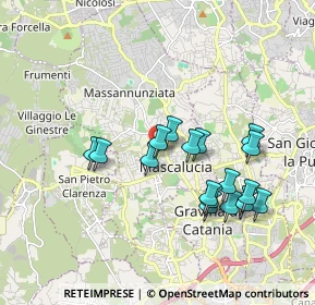 Mappa Via Regione Siciliana, 95030 Mascalucia CT, Italia (1.93941)