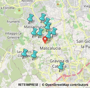 Mappa Via Regione Siciliana, 95030 Mascalucia CT, Italia (1.66545)
