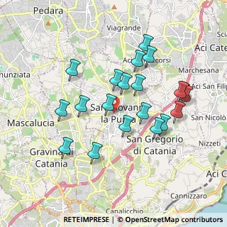 Mappa Via Roma, 95037 Sant'Agata Li Battiati CT, Italia (1.977)