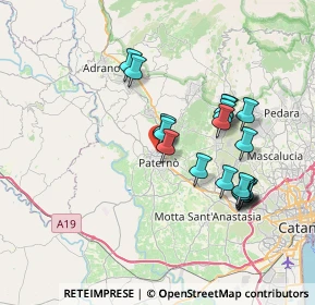 Mappa CT 95047, 95047 Paternò CT, Italia (7.71684)