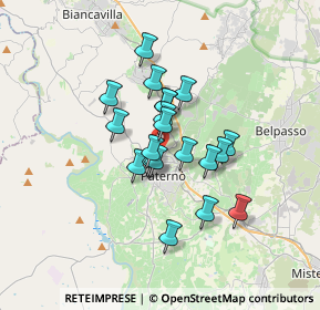 Mappa Piazzale Civiltà del Lavoro, 95047 Paternò CT, Italia (2.757)