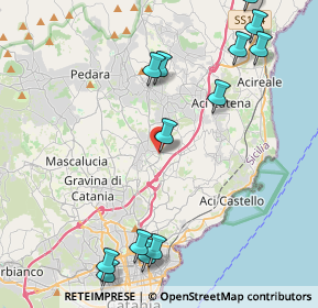 Mappa Viale Marco Polo, 95037 San Giovanni La Punta CT, Italia (5.89846)