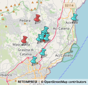 Mappa Viale Marco Polo, 95037 San Giovanni La Punta CT, Italia (2.64182)