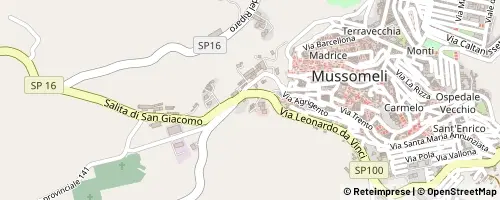 Mappa Mussomeli