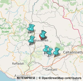 Mappa Mussomeli, 93014 Mussomeli CL, Italia (9.89545)