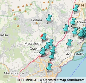 Mappa Via Metastasio, 95030 Tremestieri Etneo CT, Italia (5.3175)