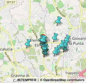 Mappa Via Metastasio, 95030 Tremestieri Etneo CT, Italia (0.7285)