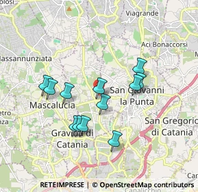 Mappa Via Metastasio, 95030 Tremestieri Etneo CT, Italia (1.77083)