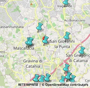 Mappa Via Metastasio, 95030 Tremestieri Etneo CT, Italia (3.16222)