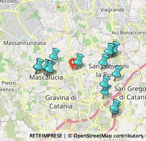 Mappa Via V. E. Orlando, 95030 Tremestieri Etneo CT, Italia (2.12313)