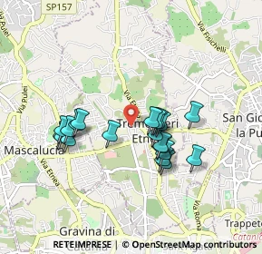 Mappa Via V. E. Orlando, 95030 Tremestieri Etneo CT, Italia (0.8525)