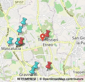 Mappa Via V. E. Orlando, 95030 Tremestieri Etneo CT, Italia (1.34545)