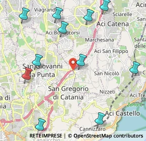 Mappa Via Belfiore, 95037 San Giovanni La Punta CT, Italia (3.03091)