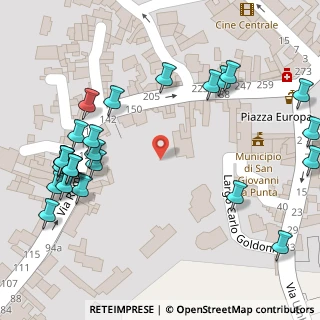Mappa Via Roma, 95037 San Giovanni La Punta CT, Italia (0.1)