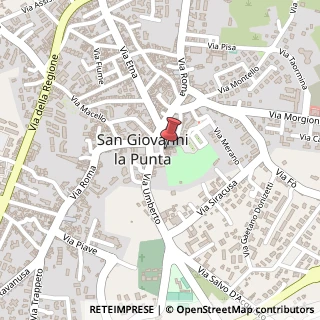 Mappa Via IV Novembre, 20, 95037 San Giovanni la Punta, Catania (Sicilia)